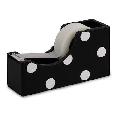 Imagem de kate spade new york Dispensador de Fita Bonito, Dispensador de Fita Transparente para Mesa, Acessório Decorativo para Mesa, Ponto de Imagem