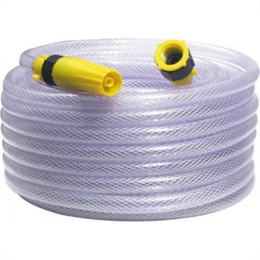 Imagem de Mangueira Jardim Trancada Cristal Ibira Conjunto Com 30M - 1704