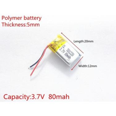 Imagem de Bateria  Fone De Ouvido 3,7v  80mah Bluetooth Head Set. - bgb