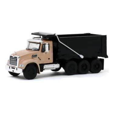 Imagem de Miniatura Caminhão Greenlight Mack Granite Dump Truck 2019, Marrom