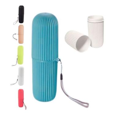 Imagem de Estojo Para Escova De Dente Eletrica E Creme Dental Escolar - porta ta