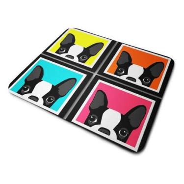 Imagem de Mouse Pad Bulldog Francês Pop - Cn Confecções, Estampado