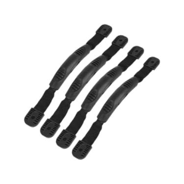 Imagem de Colaxi 4 peças caiaques carregar alças de reposição de 20 cm de comprimento portátil peças de reposição lateral acessórios para malas canoa, Furo único