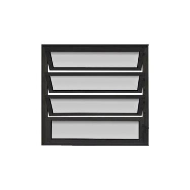 Imagem de Vitro Basculante 80x40 Preto Linha 25 Jade - Brecorimo