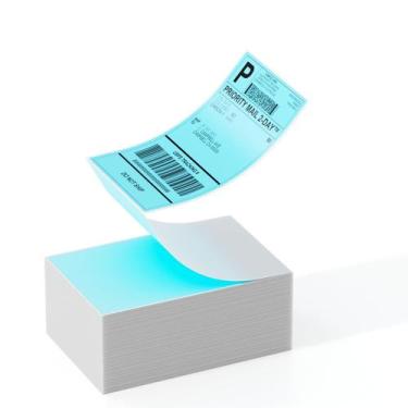 Imagem de Impressora de Etiquetas Térmicas KINGDOM 4x6 - Papel Fanfold 500 Folha