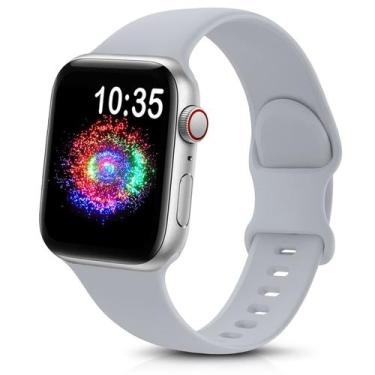 Imagem de Pulseira de Relógio TreasureMax Sport Silicone para Apple Watch 38-49m