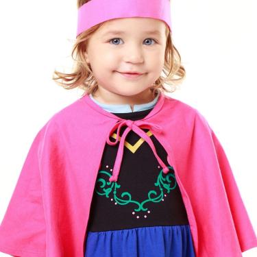 Imagem de Fantasia Infantil Princesa Gelo Tamanho: 8