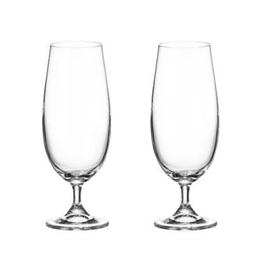 Imagem de Taça de Cristal Bohemia Para Cerveja 380 ml Colibri 2 Peças - Bohemia 