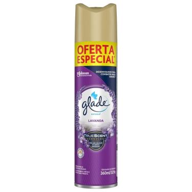 Imagem de Odorizador de Ambiente Aerossol Lavanda Glade Frasco 360ml Oferta Especial