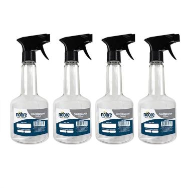 Imagem de Kit 4 Pulverizador Borrifador 500Ml - Nobre