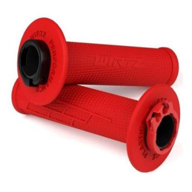 Imagem de Manopla punho wirtz lock on vermelho XR250 / crf 230 xre 300