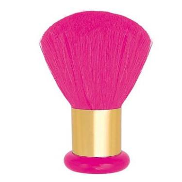 Imagem de Pincel de Maquiagem para Blush ou Pó Importado Santa Clara na cor Rosa