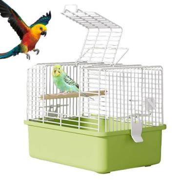 Imagem de Gaiola de pássaro, transportadora de pássaros,CAGA DE CAIL DESPACTILÍVEL - Acessórios para pássaros à prova d'água, aviário de viagem leve para transporte, uso ao ar livre