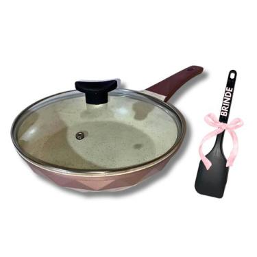 Imagem de Frigideira N24 Ceramica Antiaderente Fogão Cooktop Indução - Docesar, 