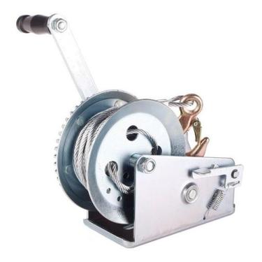 Imagem de Guincho Manual Catraca 1800 Lbs Ou 1225kg Carretinha Reboque - Abrolho