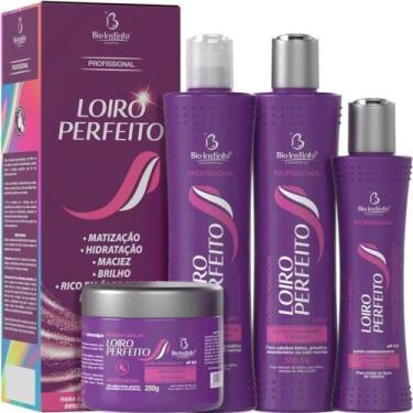 Imagem de Bio Instinto Loiro Perfeito - Kit Matização Hidratação e Brilho (4 Pro