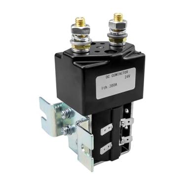 Imagem de QAGGUM Solenoide Contator DC 24V 200Amp Contínuo 1000 Amp Peak, Apto para EZGO Club CAR Yamaha Albright GOLF Carts-SW180