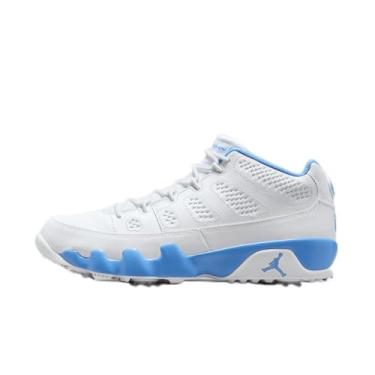 Imagem de Nike Tênis Air Jordan 9 G unissex adulto com cadarço, BRANCO/UNIV AZUL-BRANCO, 39 BR