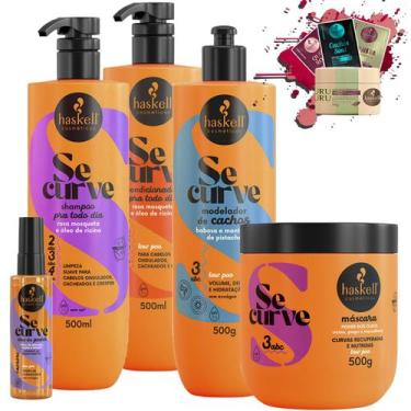 Imagem de Kit Haskell Se Curve Cacheados (3ABC) 500ml