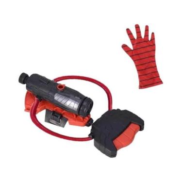Imagem de Lançador de Pistola de Água do Homem-Aranha com Luvas - Brinquedo e Ad