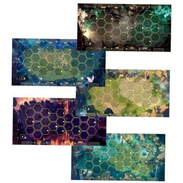 Imagem de Dragon Eclipse Arena PlayMATS - Tapetes de neoprene dupla face para batalhas táticas, tapetes de jogos de 560 x 280 mm para Mystlings Arena, feito por Awaken Realms