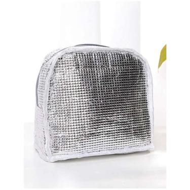 Imagem de Bolsa Termica Feminina Fitness Marmita Necessaire - Folhas