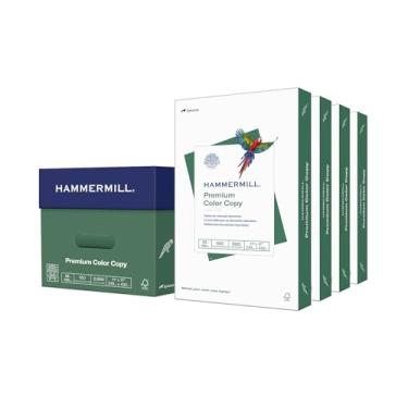Imagem de Hammermill Papel para impressora, papel de cópia colorido premium de 12,7 kg, 28 x 43-100 brilhante, feito nos EUA, 102541C - 4 resmas (2.000 folhas)