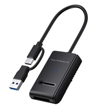 Imagem de ChenYang Leitor e gravador M.2 NVME/SATA SSD, USB 3.0/3.2 Gen 2 10Gbps Desktop M.2 SSD adaptador de gabinete com chipset RTL9210B