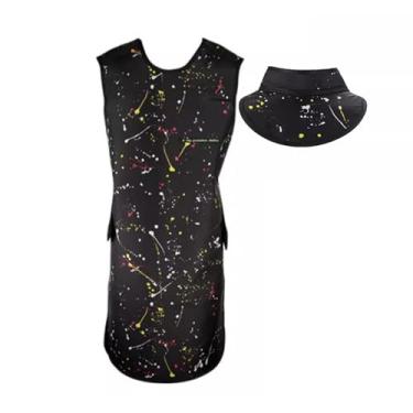 Imagem de Avental de Chumbo Avental De Proteção Contra Raios-X Com Protetor De Tireoide Para Adultos, Traje De Chumbo Leve E Ajustável, Unissex(0.35mmpb)