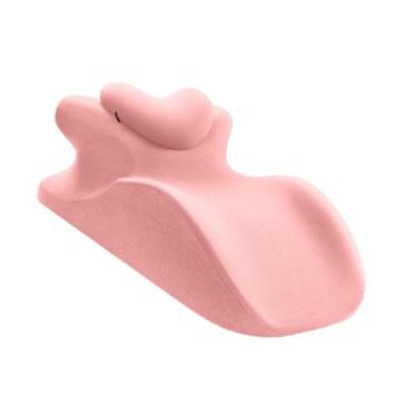 Imagem de Ｂｅｓｇａ Travesseiro de bruços, antiderrapante, confortável, multiuso, macio, suporte para pescoço, almofada para apartamento, casa, assistir filmes, Rosa