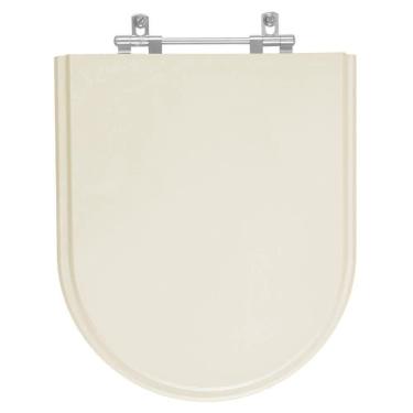 Imagem de Assento Sanitario Poliester Carrara Creme Para Vaso Deca