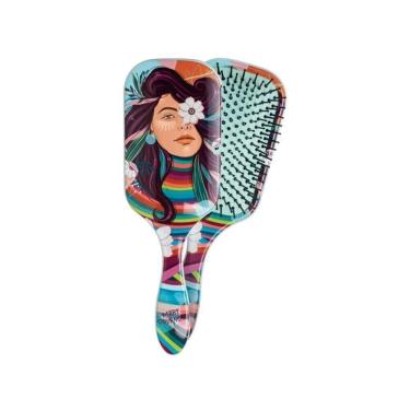 Imagem de Escova De Cabelo Florescer Raquete Belliz