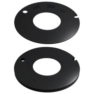 Imagem de KPALAG 2 peças de vedação de borracha para vaso sanitário para trailers compatíveis com Dometic Sealand Mansfield VacuFlush Trailer RV Toilet 510/506+, 510+/1006, 1008/EcoVac, 511H, 548+, 146-149, 2010 Substituir #: 385311462 385316140