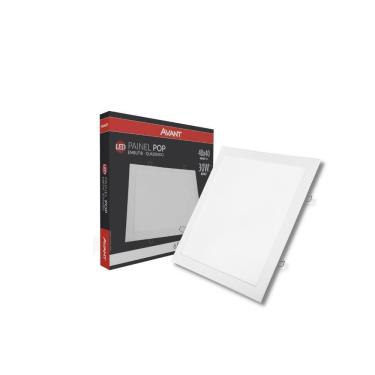 Imagem de Painel Led POP Embutir Quadrado 30W 6.500K 40x40 Branco - Avant