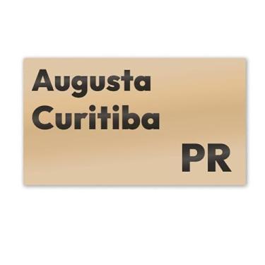 Imagem de Imã de Geladeira Augusta Curitiba MDF 7x4 para Lembrar