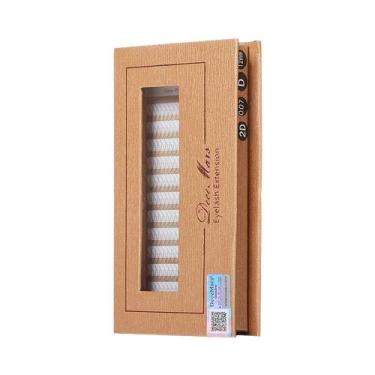 Imagem de DeceMars Novo Fan Eyelash Pré-fabricado C Curl (12 linhas/bandeja), 8-