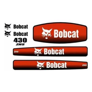 Imagem de Kit Adesivos - Bobcat 330 Zhs (Mini Escavandeira) - Spts