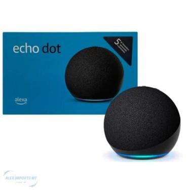 Imagem de Caixa Echo Dot 5 Com Bluetooth Para Toamda Wifi - A.R Variedades Mt