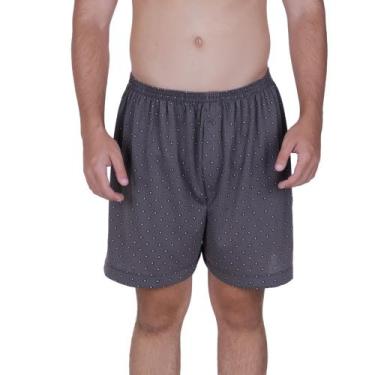 Imagem de Samba Canção Masculina Estampada Pijama Short de Dormir -c4 SAMBA CANÇ