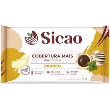 Imagem de Chocolate Branco Cobertura Mais em Barra 2,1Kg Sicao