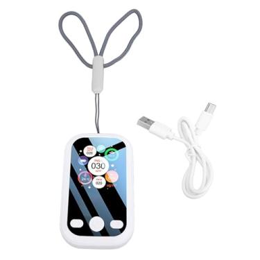 Imagem de Detector de medidor de qualidade do ar digital portátil LCD Display Detecta PM2.5 PM10 PM1.0 Umidade para viagens em casa Material de alta precisão de alta precisão 85x51x17mm (ABS 2)