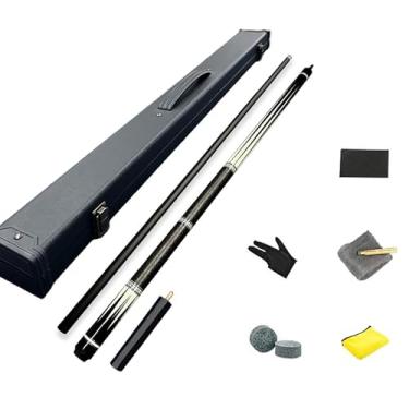 Imagem de Taco de Sinuca Profissional CQBXRD - 1/2 Taco de Bilhar de Carbono, 147 cm (58 pol.), Cabeça 10,2/11,5/13 mm, Boa Construção/Montagem Perfeita (Tacos de bilhar e acessórios+ barril box A, 11.5mm)