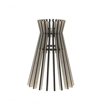 Imagem de Luminária Teto Tipo Pendente Havana Mdf - Completa Cor: Mdf Cru