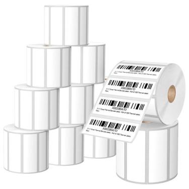 Imagem de Etiquetas térmicas BiaLabel 3x1 in 1300 etiquetas/rolo para Zebra e Ro