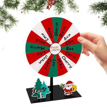 Imagem de Roda De Prémios,Roda Giratória Para Jogos De Mesa - Brinquedo de Mesa Portátil para Jogos em Família, Sala de Aula, Casa, Educação, Eventos, Carnavais, Festas e Feiras Comerciais