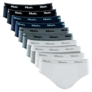 Imagem de Cueca Slip Mash Kit C/3 Ref. 010.04, Sortida, P