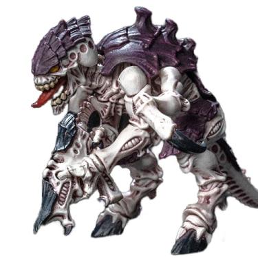 Imagem de BEERISE JOYTOY Figuras de ação 1/18 - Warhammer 40.000 Tyranids Hive Fleet Leviathan Termagant com Fleshborer - 10 cm, personagem clássico, colecionável, a partir de 15 anos