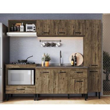 Imagem de Cozinha 5 Peças 9 Portas Light Itaúba