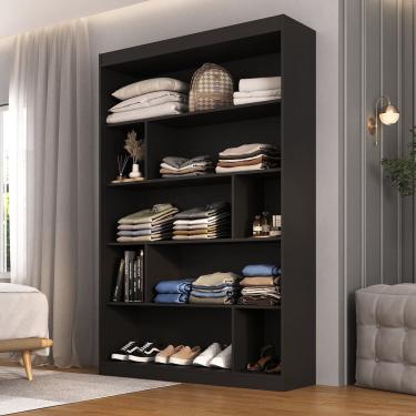 Imagem de Estante para Quarto Livreiro Elowen Espresso Móveis Onix