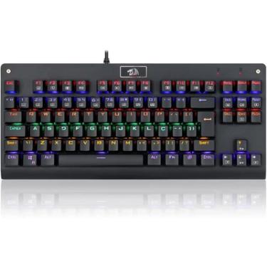 Imagem de Teclado Mecânico Gamer Redragon Dark Avenger, Iluminação Rainbow Switch Preto - K568r